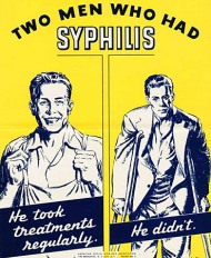 1940s USA STDs Poster